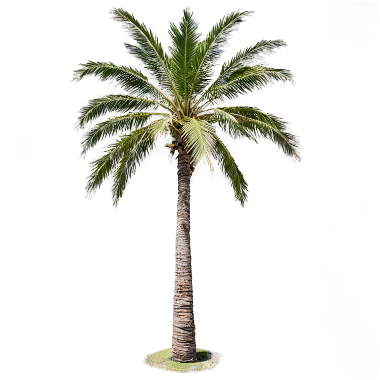 透明背景 PNG,透明背景 PNG, 自然, 棕榈树, 树, 棕榈树, 白色背景, 简单的背景, 植物, 风景