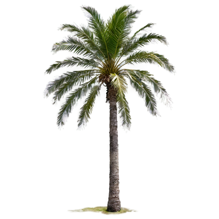 透明背景 PNG,透明背景 PNG, 自然, 棕榈树, 树, 白色背景, 棕榈树, 简单的背景, 植物, 传统媒体, 风景