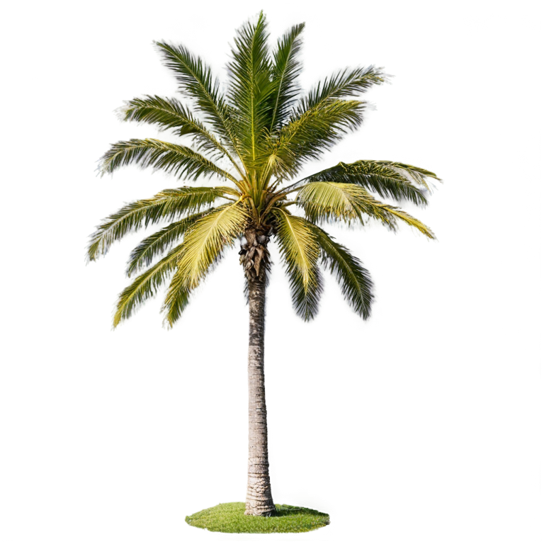 透明背景 PNG,透明背景 PNG, 自然, 棕榈树, 树, 白色背景, 棕榈树, 简单的背景, 植物, 草, 实际的