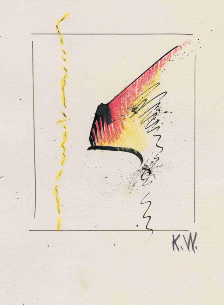 Aus meinem Leben, 50 Blätter VIII,我的生活，50 张 VIII,Karl Wiener,卡尔-维纳,插画,插画, 传统媒体, 边界, 独奏